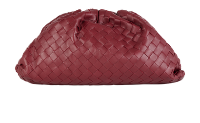 Pouch, &pound;1,200, Handbags, Burgundy, Leather, Front view